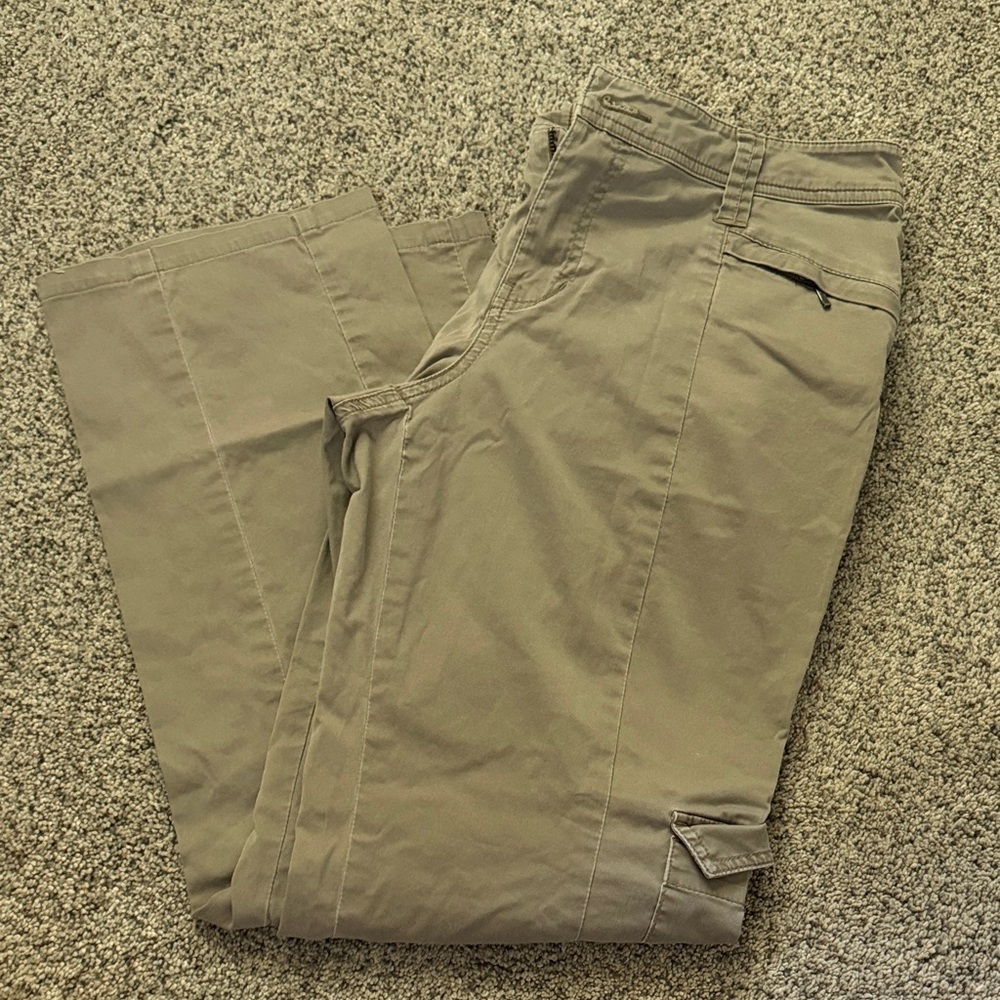 Cabi brown cargo pant size 10